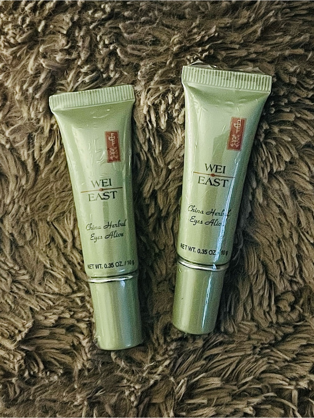 New & Sealed Wei East China Herbal Eyes Alive Eye Treatment X2